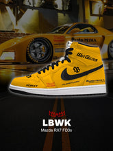 RX7 FD3s V.1 Benutzerdefinierte High-Top-Sneaker